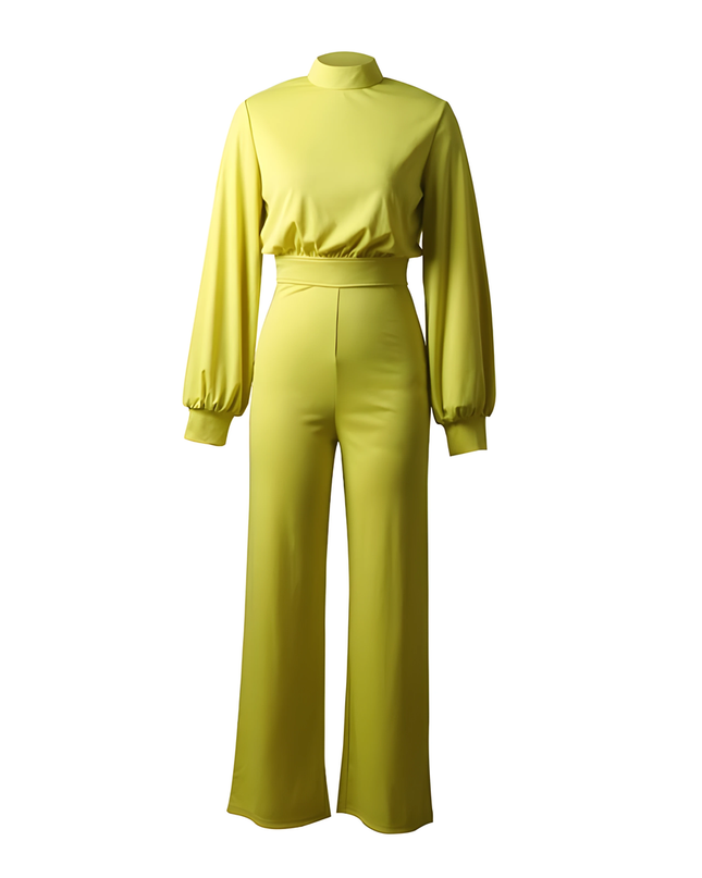 Odelina | Dames Jumpsuit | Met Halve Kraag