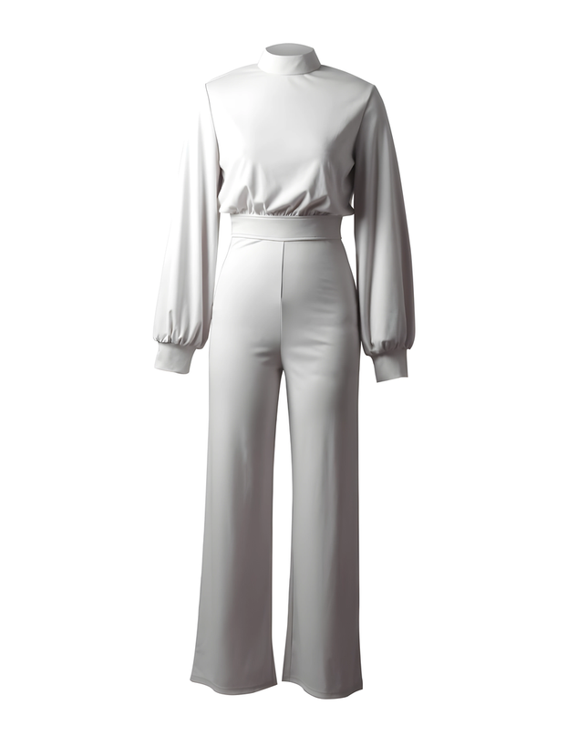 Odelina | Dames Jumpsuit | Met Halve Kraag