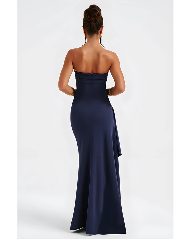 Runa | Dames Maxi Jurk | Off-Shoulder Met Twist